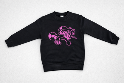 Kids DCT Sweatshirt - Black / Pink