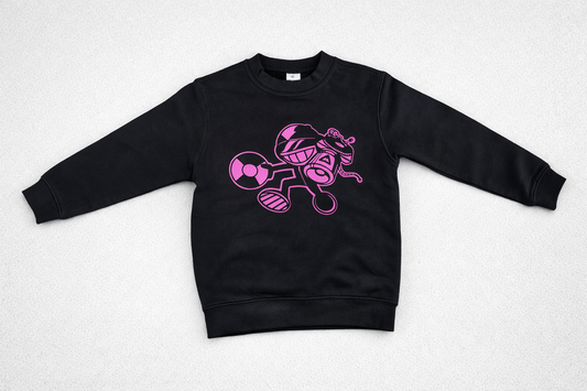 Kids DCT Sweatshirt - Black / Pink