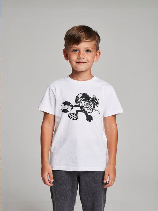 Kids T-shiprt DCT Guy white / black